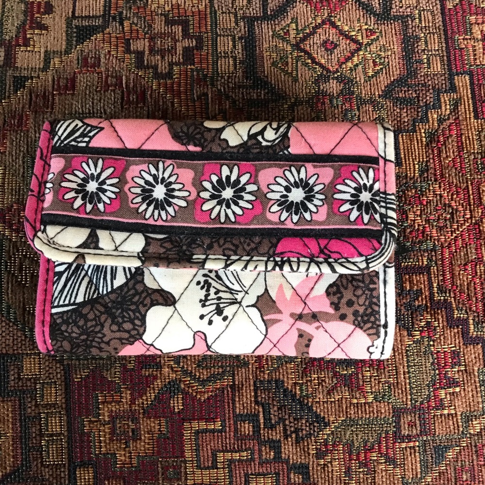 Vera Bradley trifold wallet